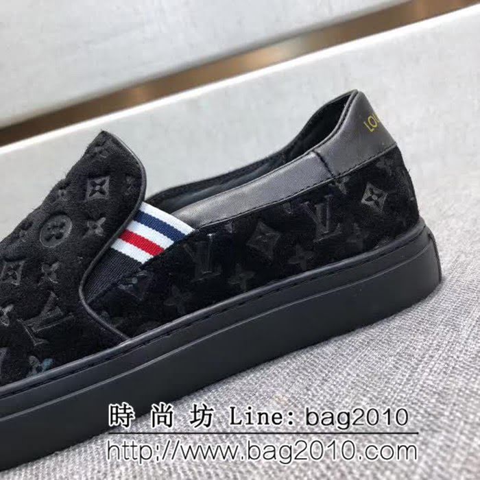 路易威登LV 頂級代購 官網同步牛皮面印花 新款男鞋 8FX2141